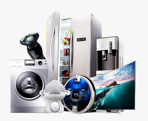 冰箱空调洗衣机家电高清素材 免费下载 设.